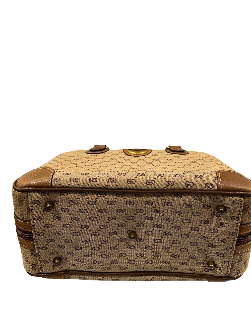 Gucci Micro GG Monogram Top Handle Bag Vintage - Picture 6 of 17